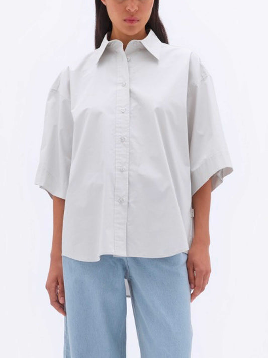 chemise en coton manches courtes