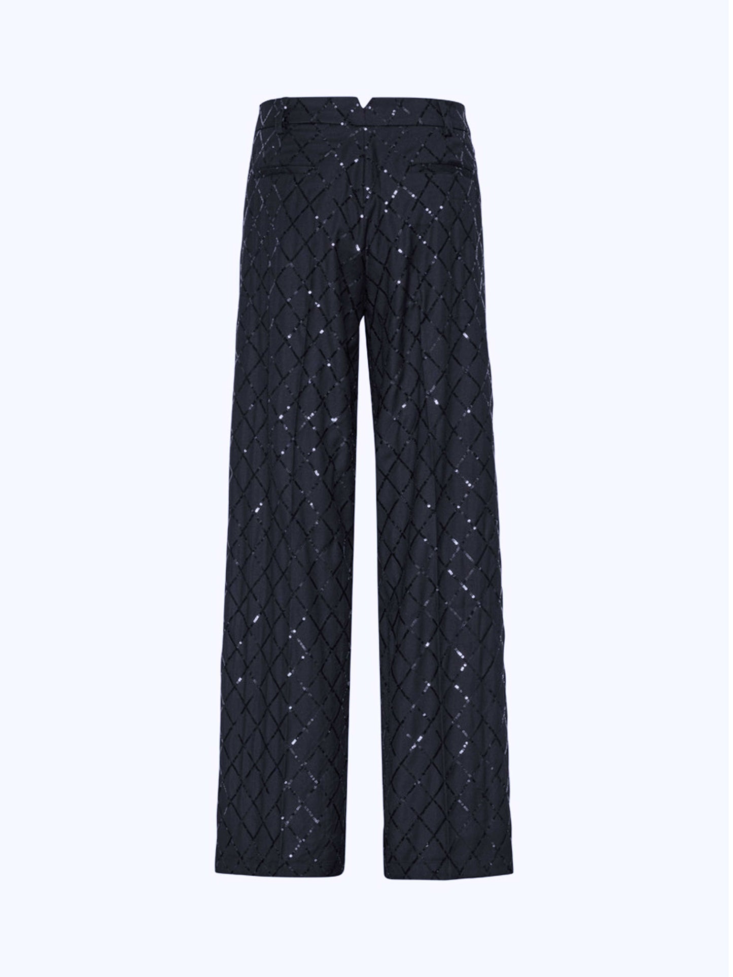 Pantalon à sequins vue de dos